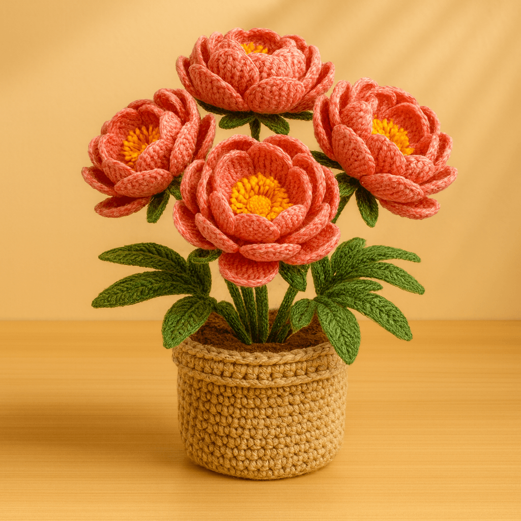 Amigurumi plant